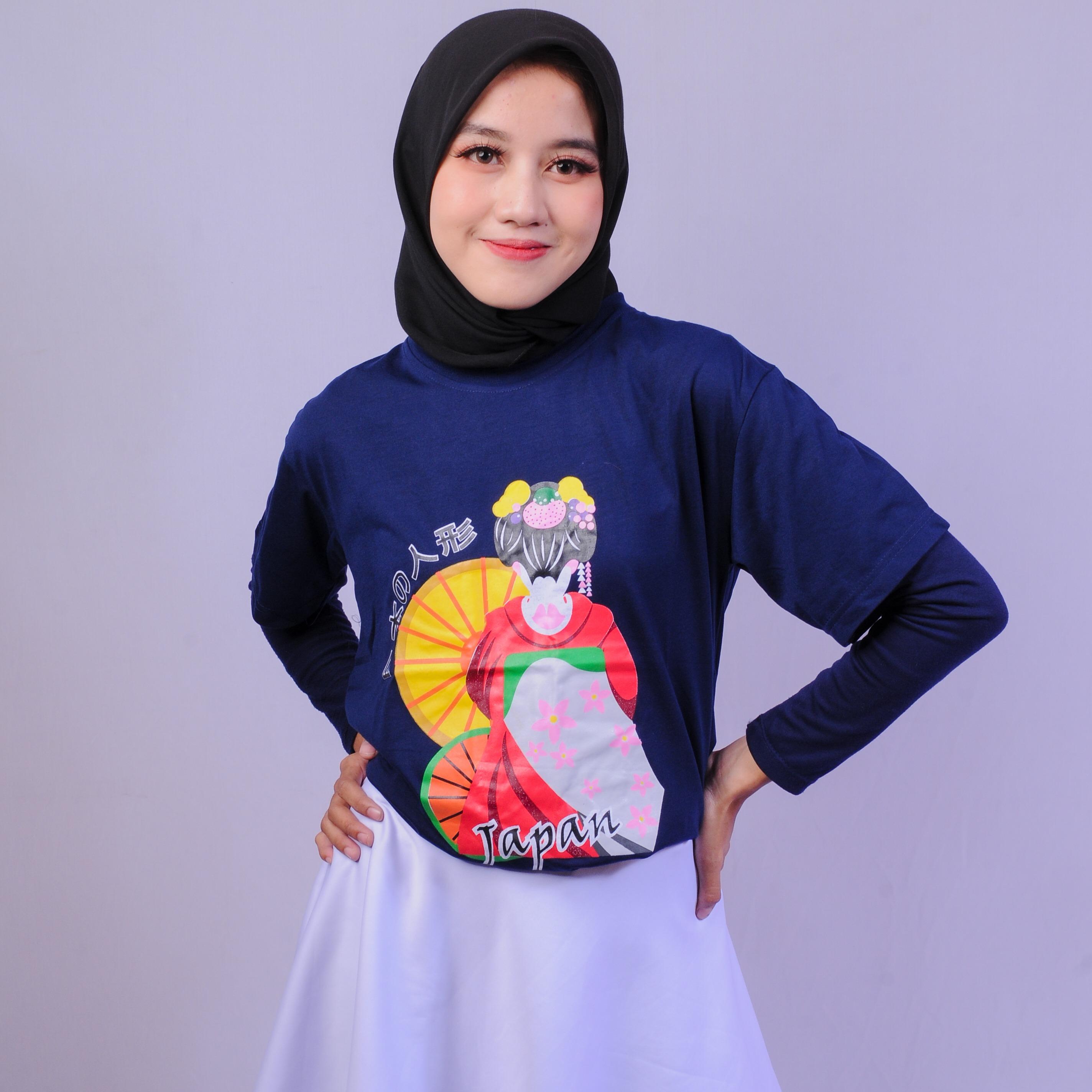 KANEMOCHI T-SHIRT - KAOS REGULER MOTIF JAPAN - KAO...