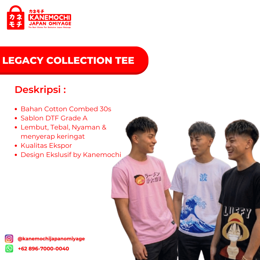 LEGACY COLLECTION TEE SAMURAI NEKO (BLACK) COTTON... - Gambar 10