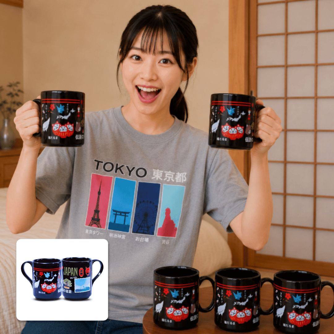 Tokyo Black Label Mug | Mug Keramik Motif Jepang H... - Gambar 12
