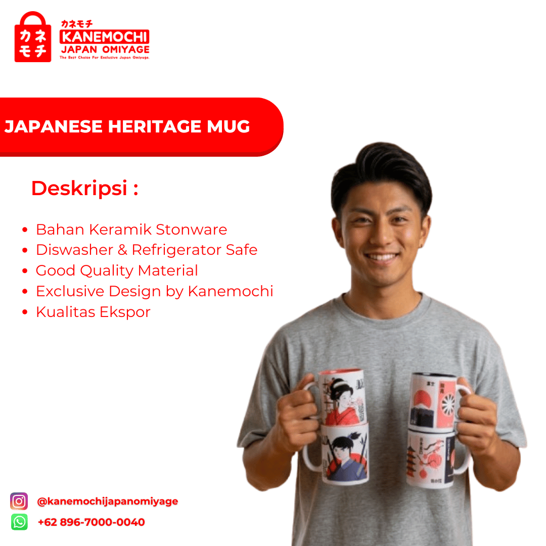 Japanese Heritage Mug | Gelas Keramik Jepang | Can... - Gambar 15