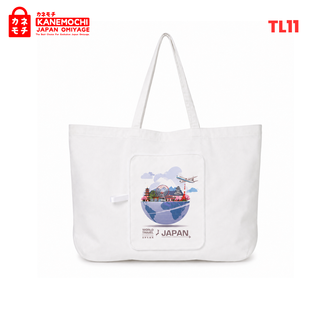 Japanese Smart Fold Bag | Tas Belanja Lipat Motif... - Gambar 32