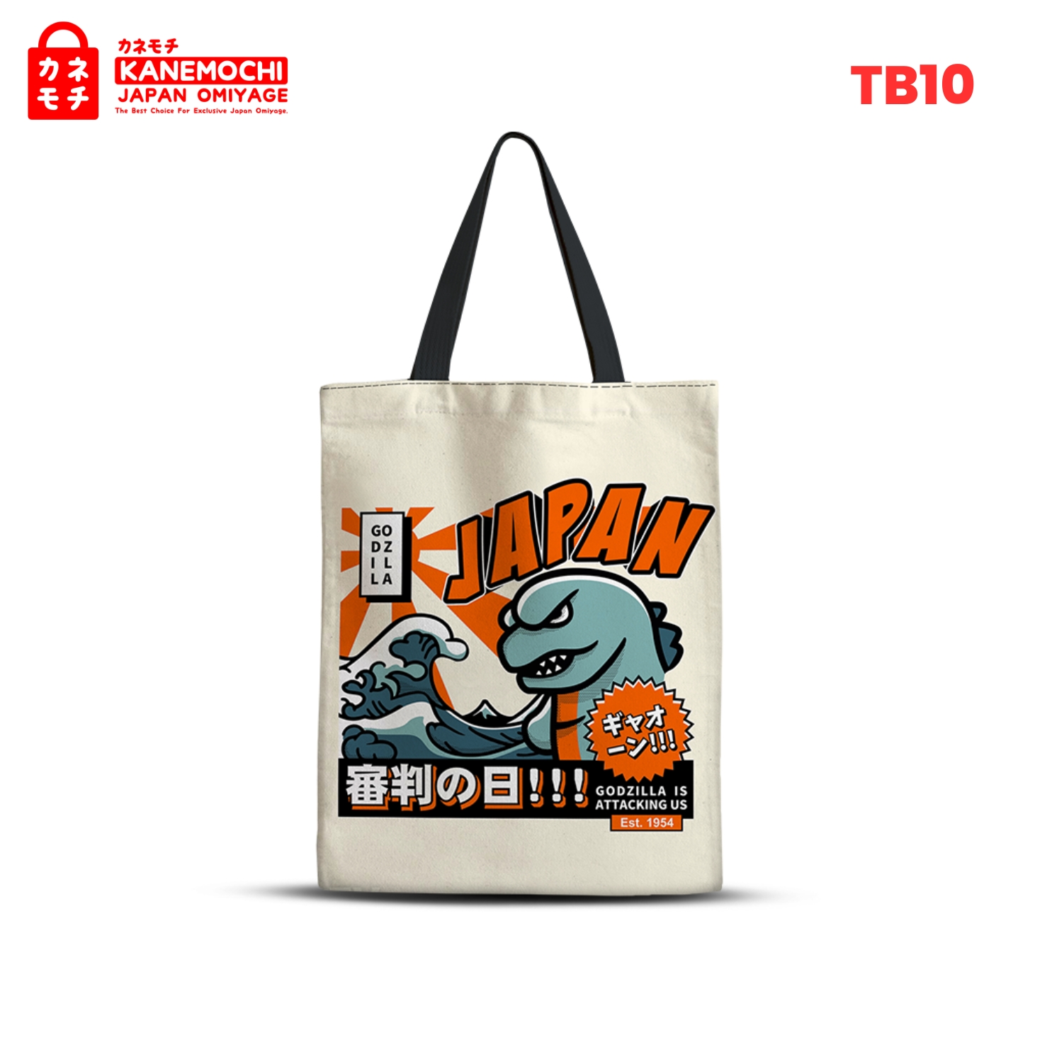 Japanese Lifestyle Tote Bag | Tas Jinjing Motif Je... - Gambar 13