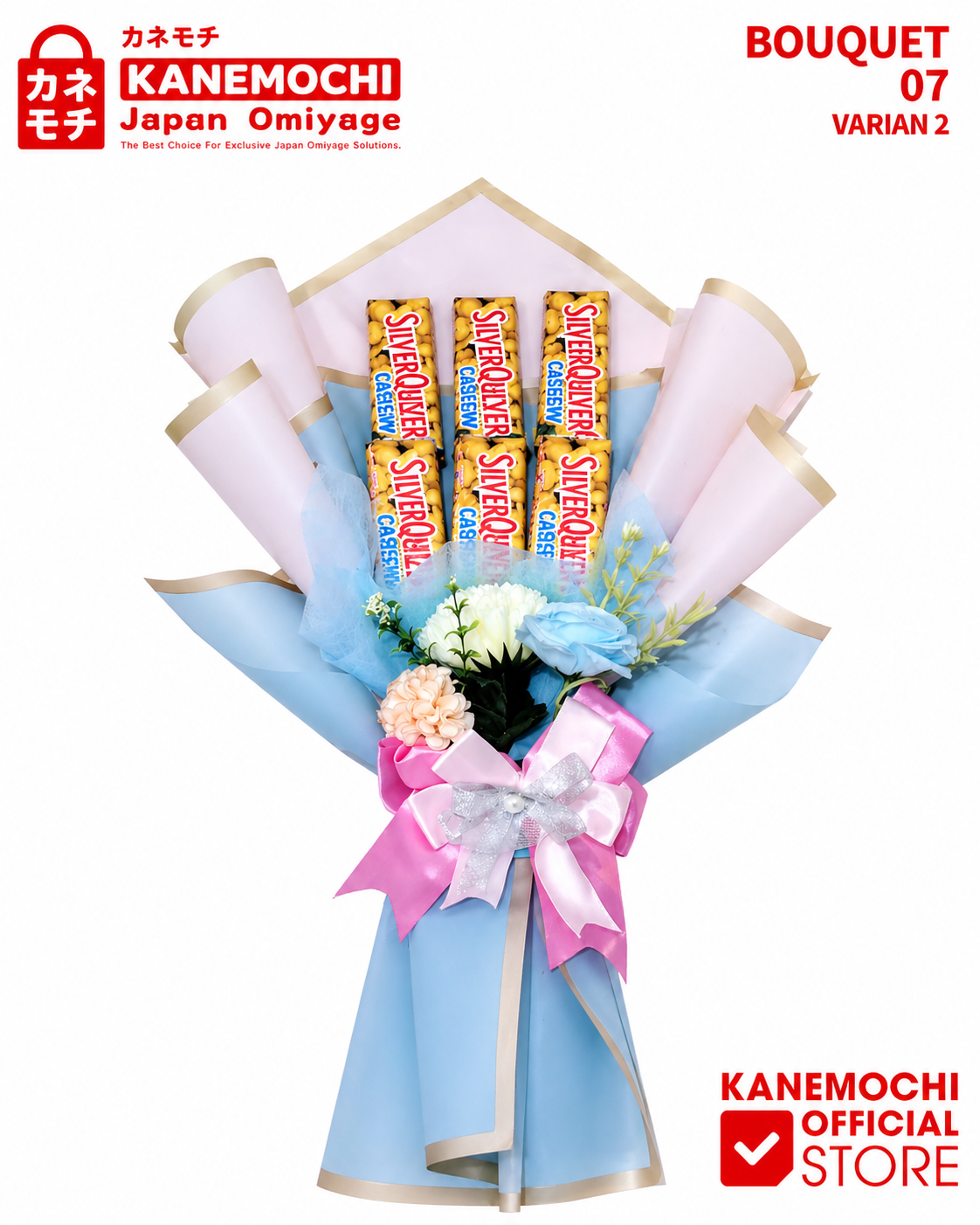 KANEMOCHI BOUQUET COKLAT -  OLEH OLEH JEPANG - SOU...