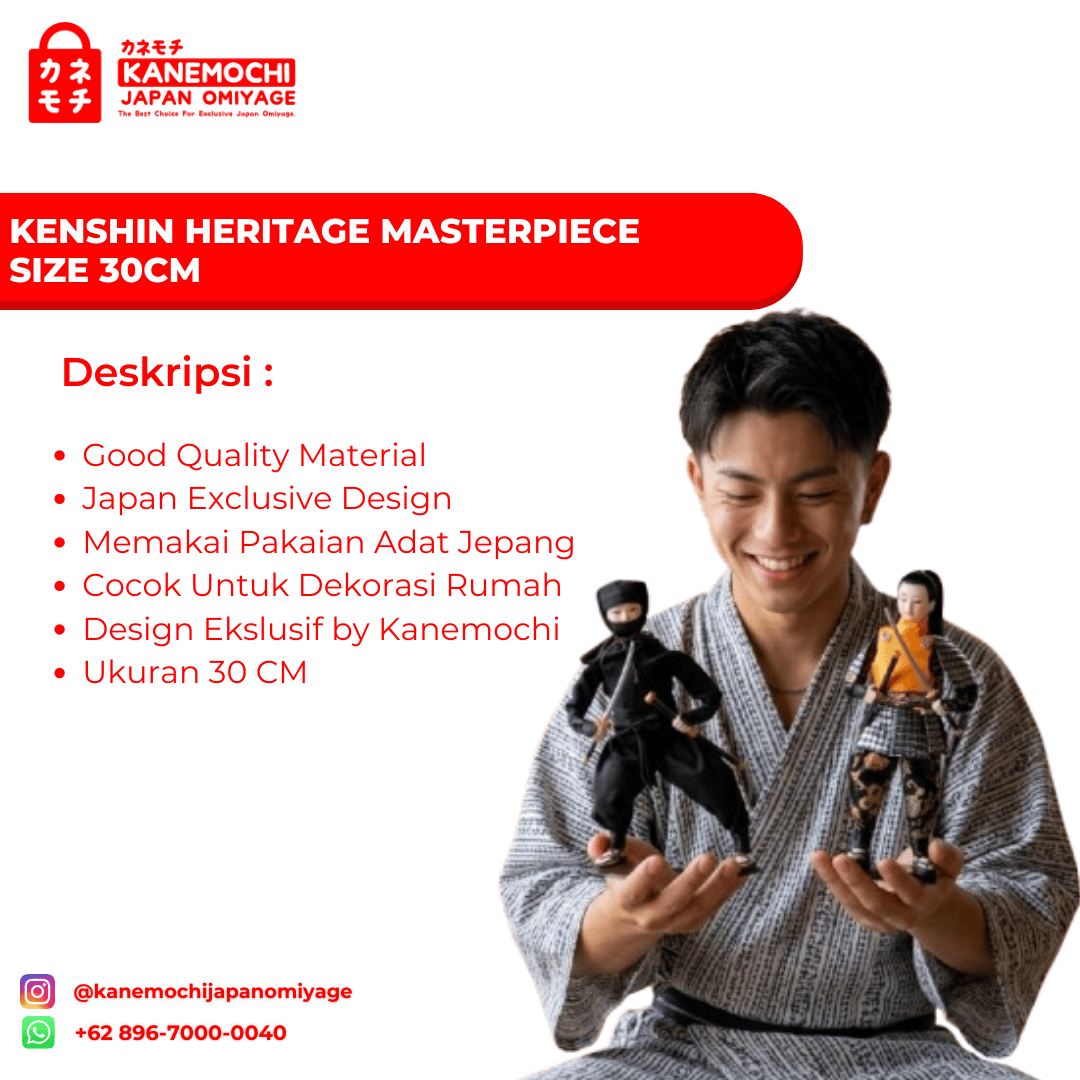 Kenshin Heritage Masterpiece Size 30 CM | Patung K... - Gambar 17