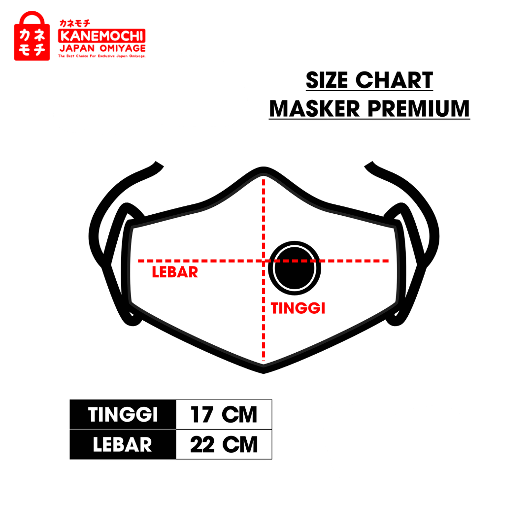 Premium Japanese Fashion Facewear | Masker N95 Mot... - Gambar 13
