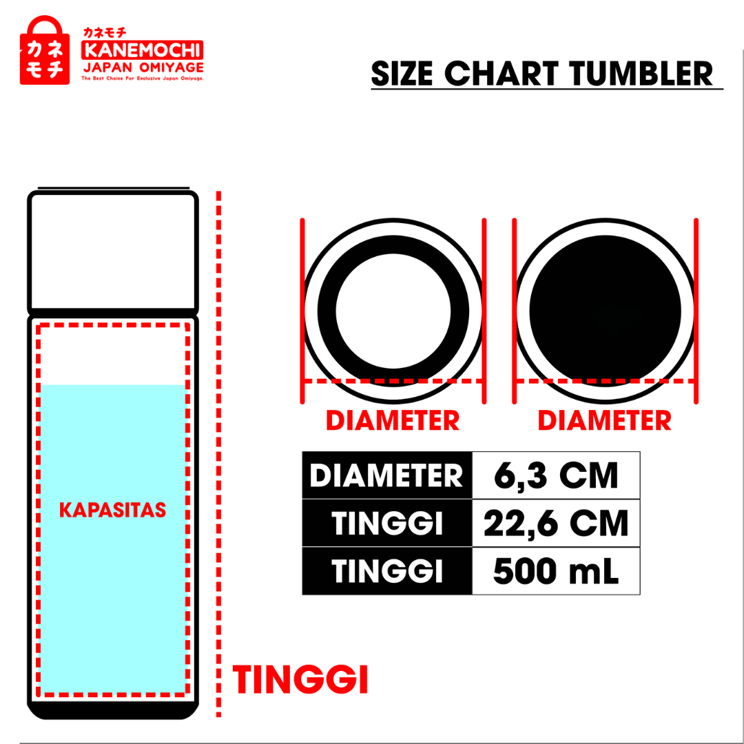 Premium Japanese Drinkware - Tumbler Stainless- Tu... - Gambar 8