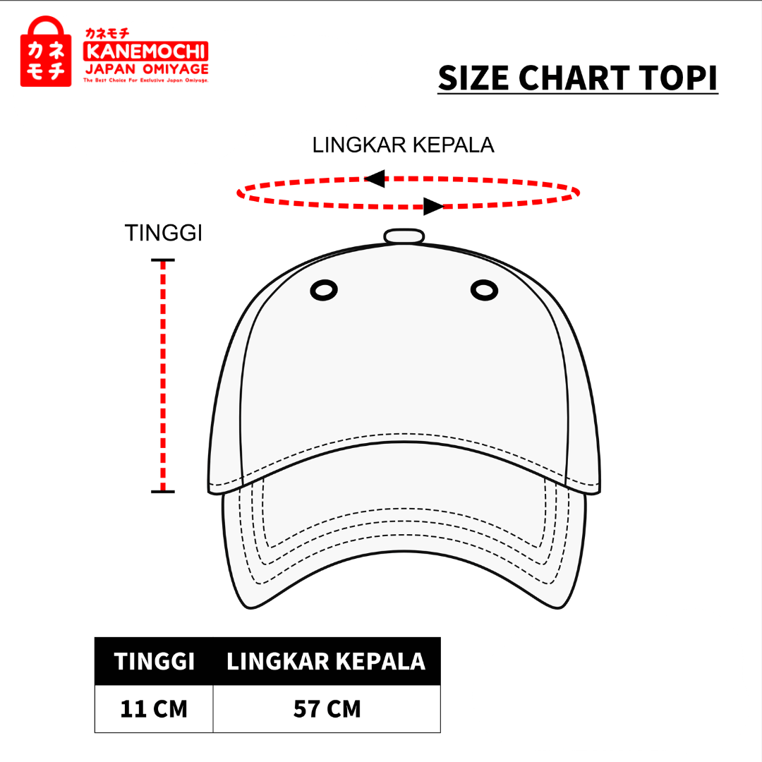 Japanese Signature Hat | Topi Pria Wanita Kekinian... - Gambar 14