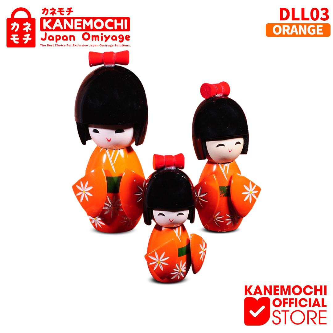 KANEMOCHI GEISHA SET KAYU - MINIATUR DEKORASI TRAD... - Gambar 2