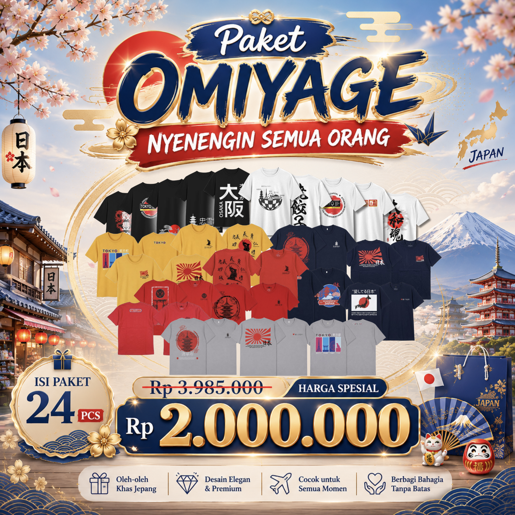 PROMO PAKET OMIYAGE NYENENGIN SEMUA ORANG