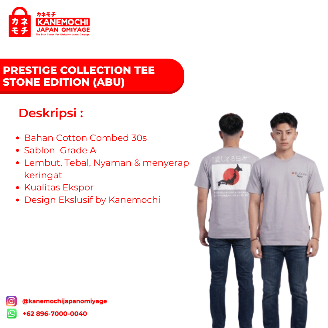 PRESTIGE COLLECTION TEE STONE EDITION MOTIF WONDER... - Gambar 4