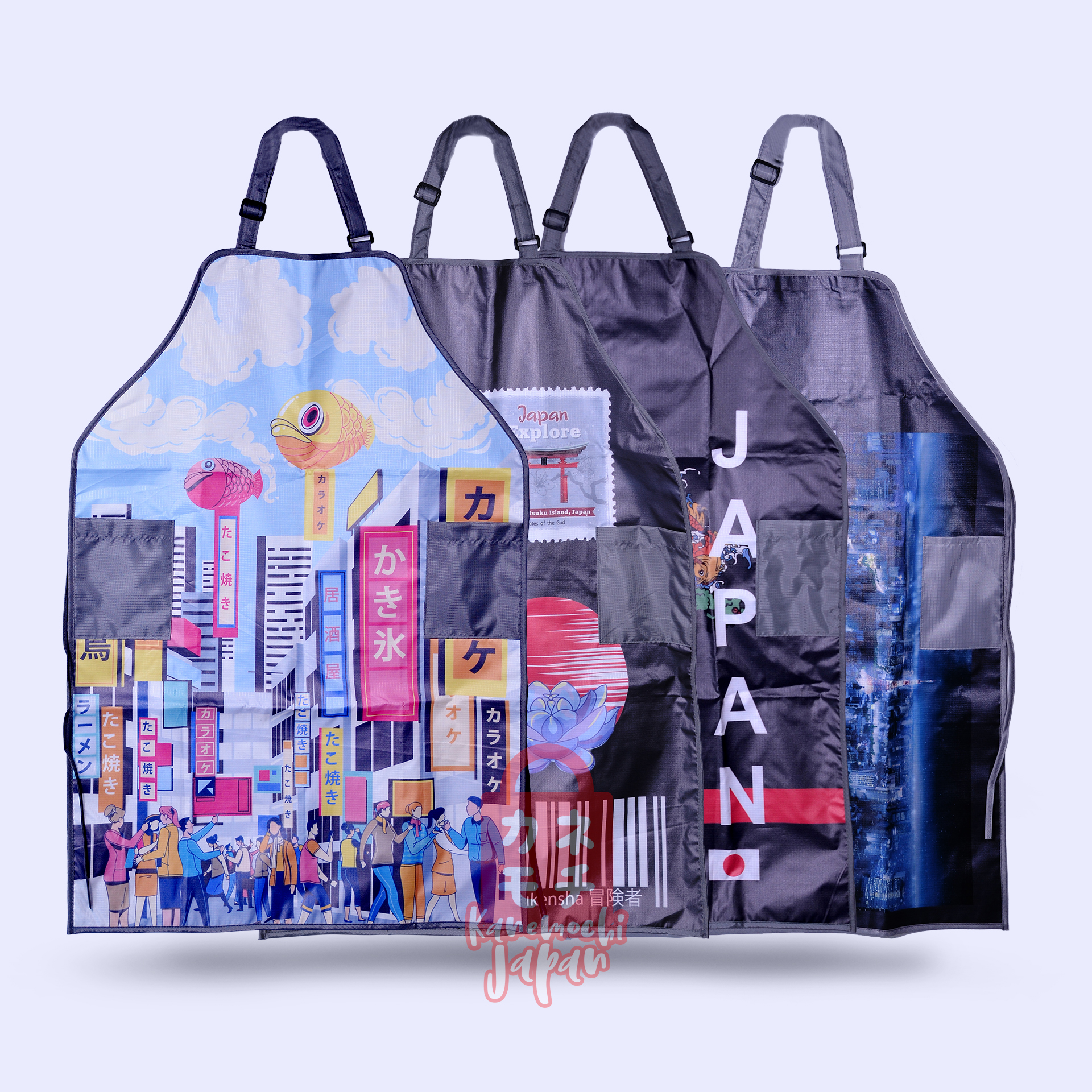 Kanemochi Apron - Kanemochi Celemek Masak Anti UV... - Gambar 7