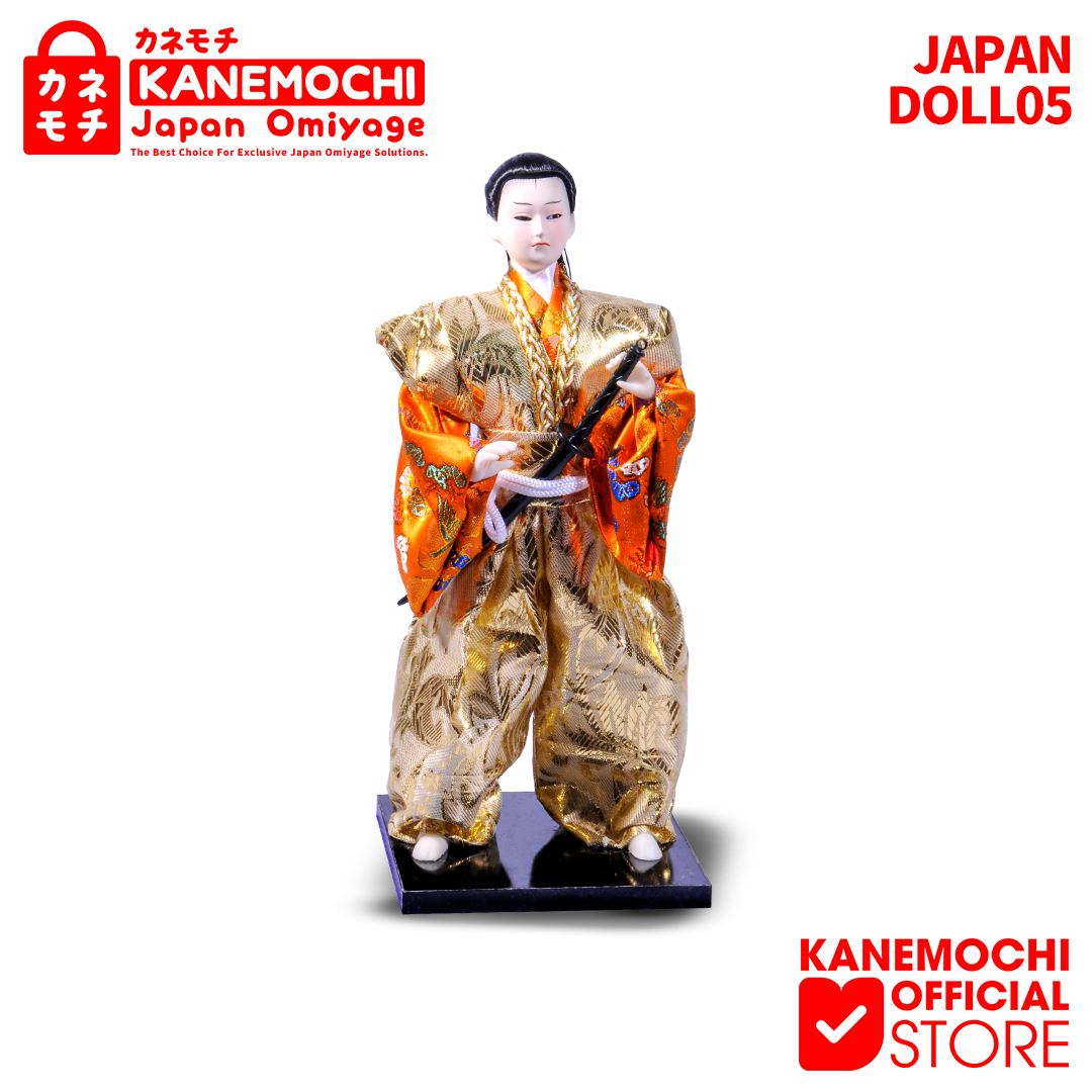 KANEMOCHI JAPAN KENSHIN SAMURAI DOLL (30CM) - Souv... - Gambar 7