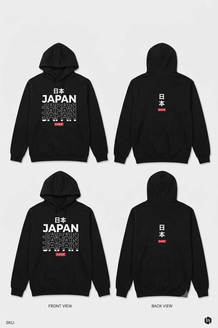 Japanese Oversized Street Hoodie | JAPAN ALLSIZE &... - Gambar 8
