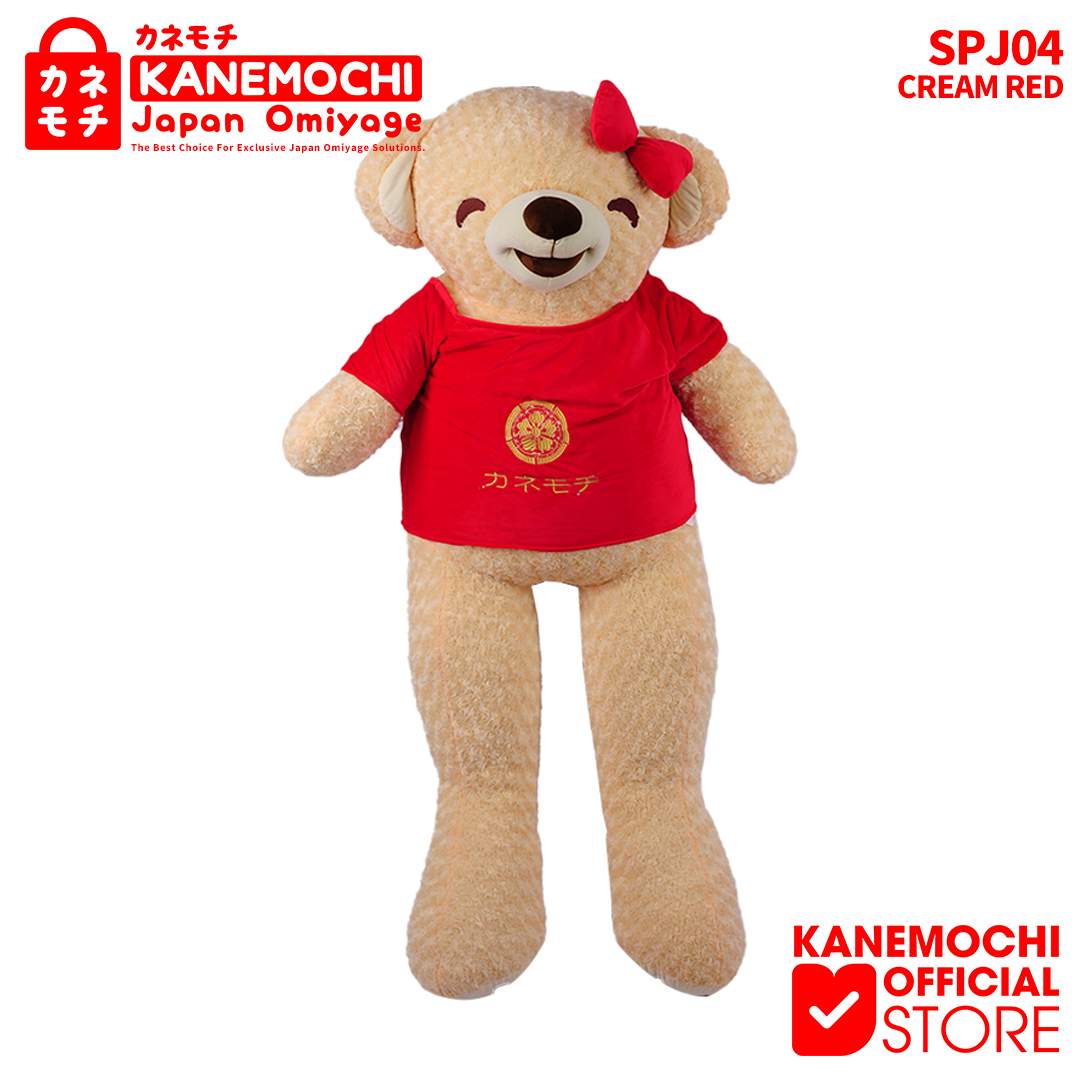 KANEMOCHI SOUVENIR - TEDDY BEAR HAPPY EYES 1,7 MET... - Gambar 3