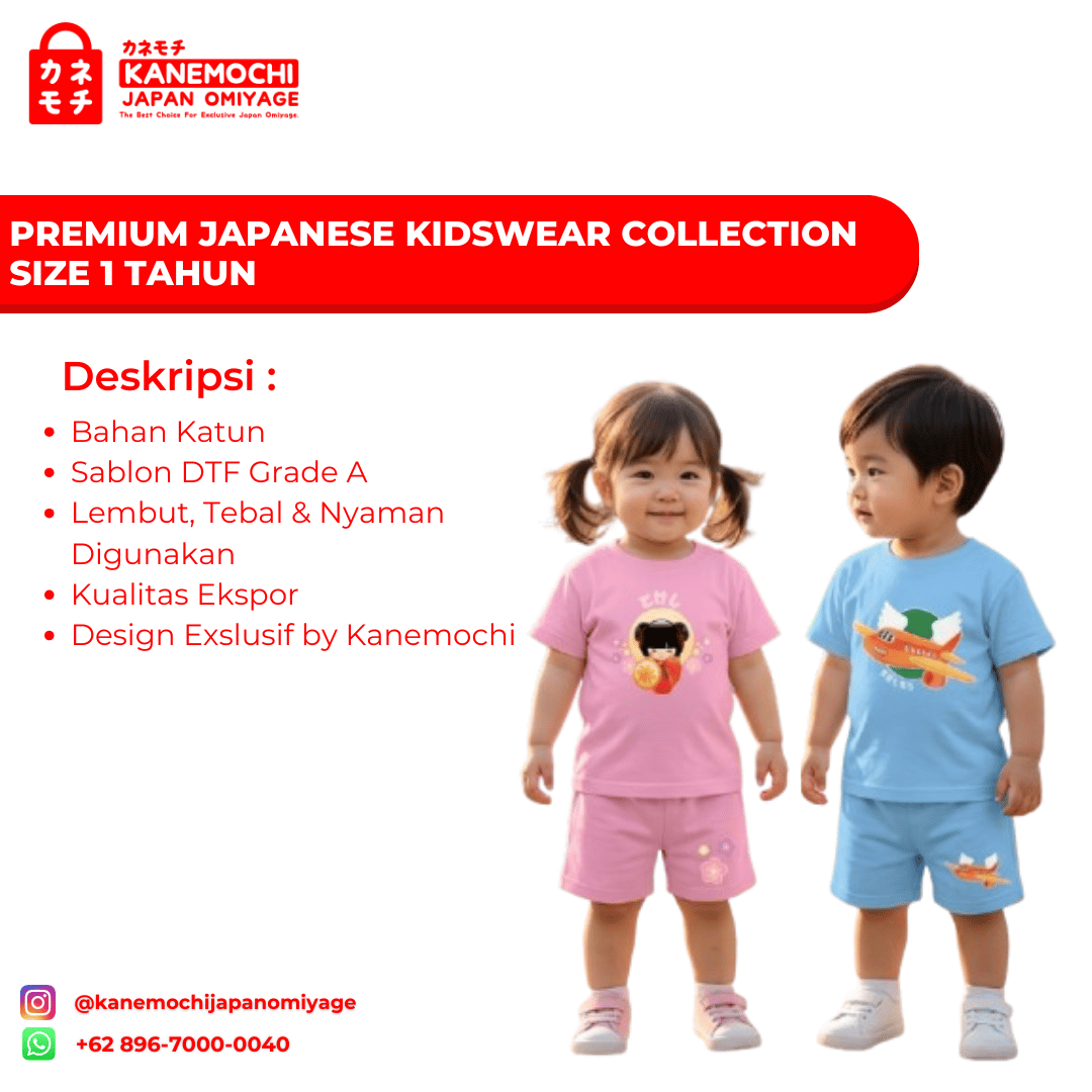 Premium Japanese Kidswear Collection Size 1 Tahun... - Gambar 5