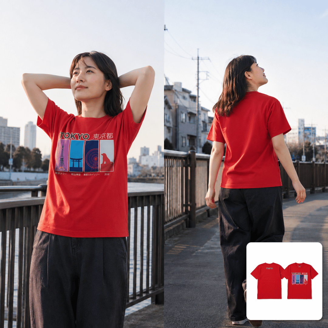 PRESTIGE COLLECTION TEE CRIMSON EDITION (RED) - KA...