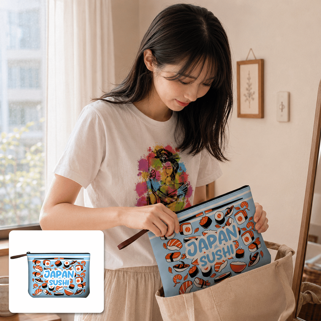 Authentic Japanese Utility Pouch | Pouch Multifung... - Gambar 4