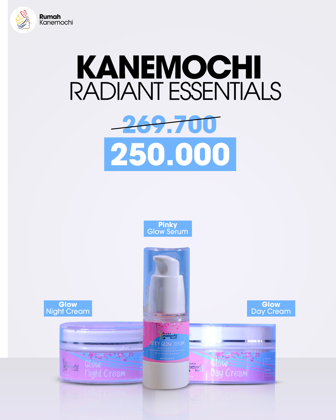 KANEMOCHI CARE PINK MAGIC GLOW SOAP - RADIANT ESSE...