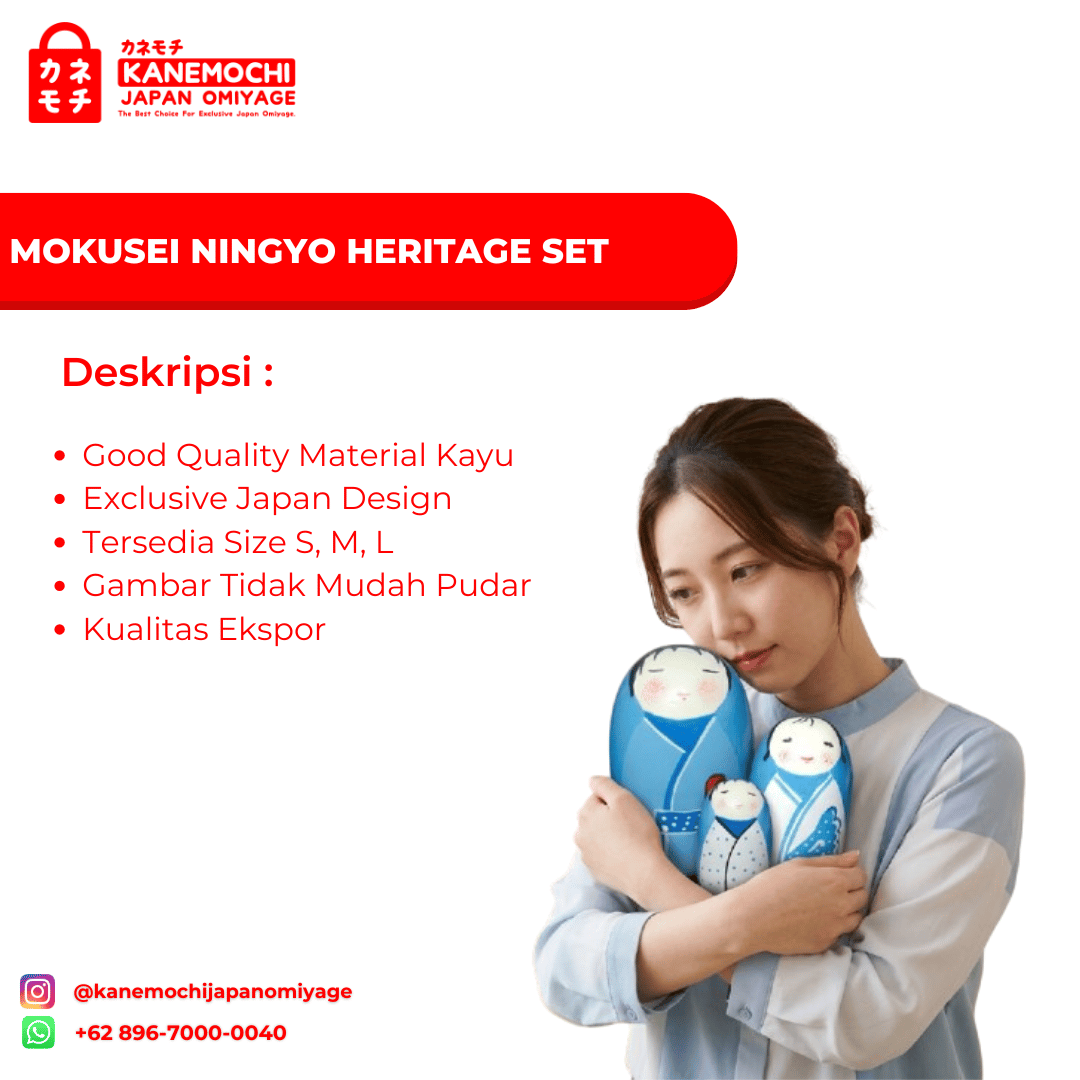 Mokusei Ningyo Heritage Set - MOKUSEI NINGYOU JAPA... - Gambar 17