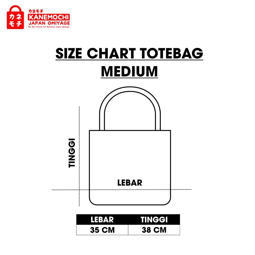 Authentic Japanese Lifestyle Bag | Totebag Kanvas... - Gambar 12