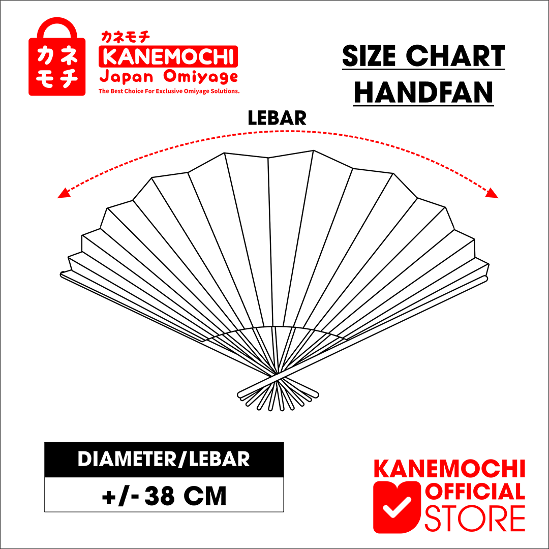 KANEMOCHI JAPAN PREMIUM HANDFAN SET - Set Kipas Ta... - Gambar 14