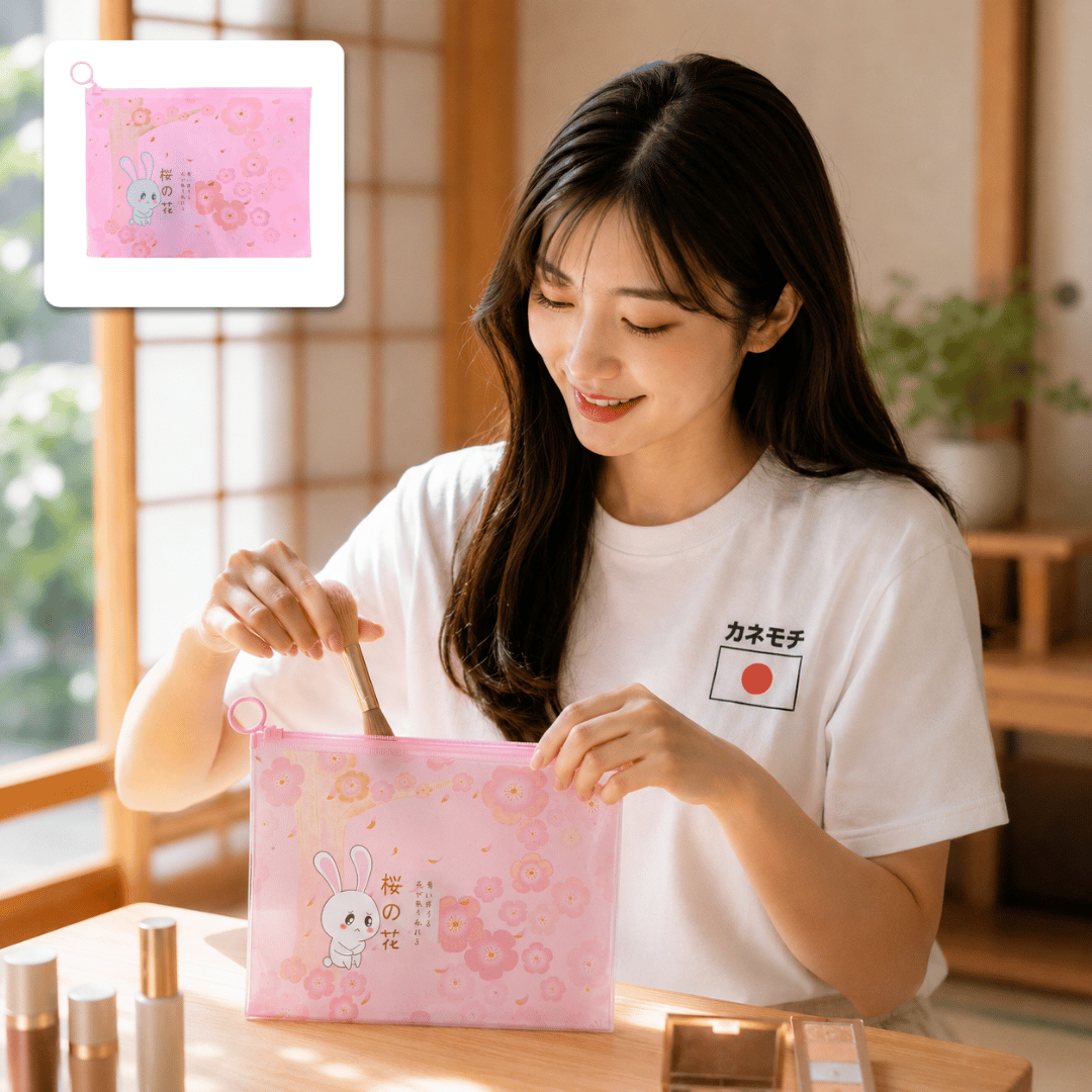 Kyoto Signature Organizer | Tas Pouch Tahan Air Je... - Gambar 4