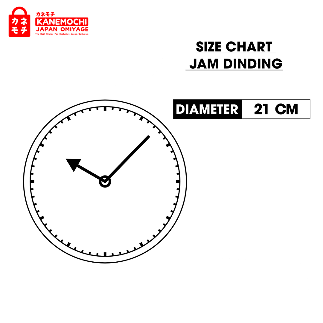Japanese Heritage Wall Clock | Jam Dinding Kanji J... - Gambar 11
