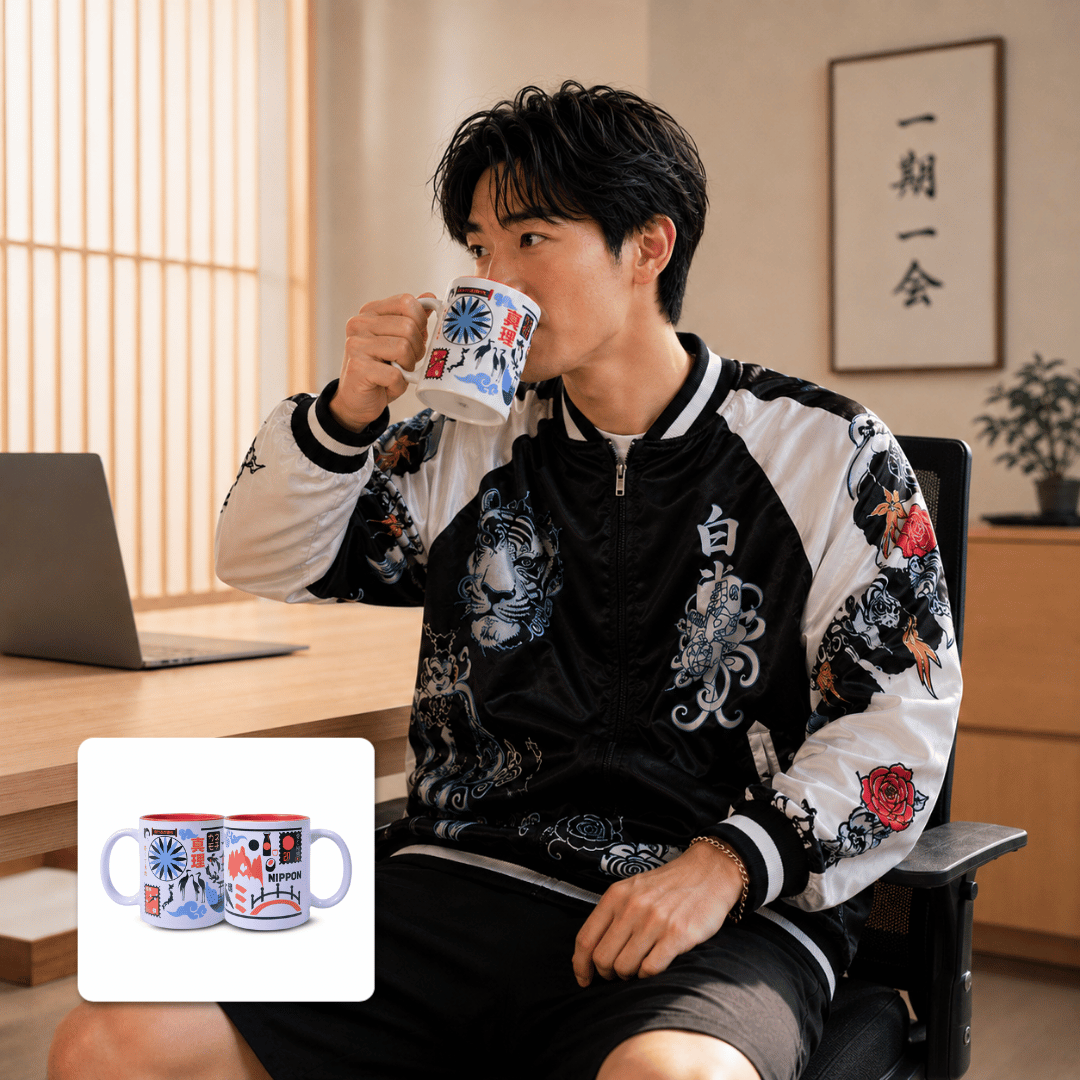 Japanese Heritage Mug | Gelas Keramik Jepang | Can... - Gambar 10