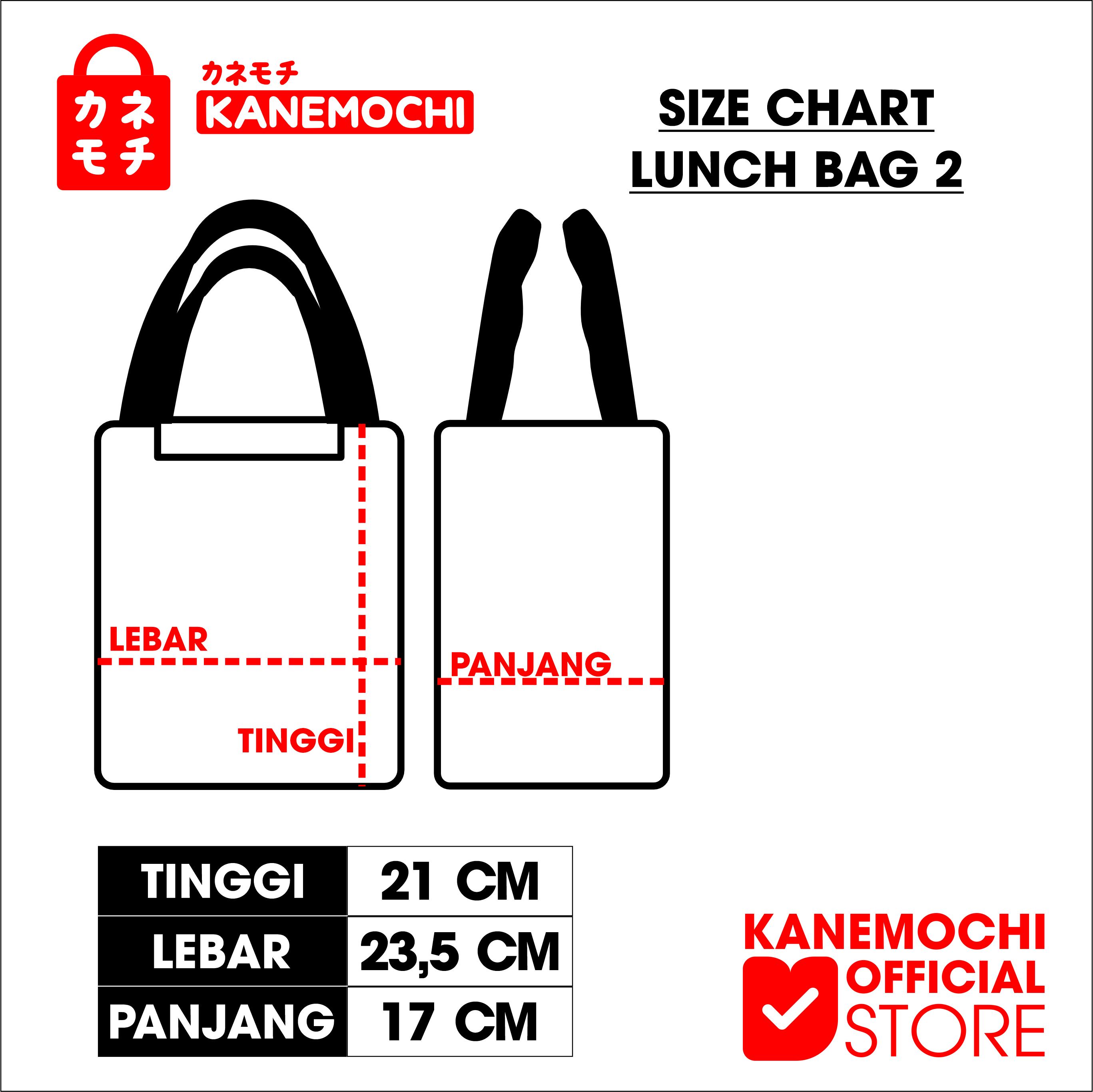 Kanemochi Fashion - LUNCH BOX. Tas bekal anak - SO... - Gambar 7