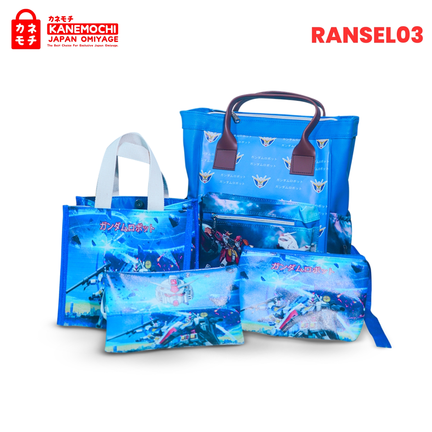 Premium Japanese Kawaii Backpack Set | Tas Sekolah... - Gambar 7