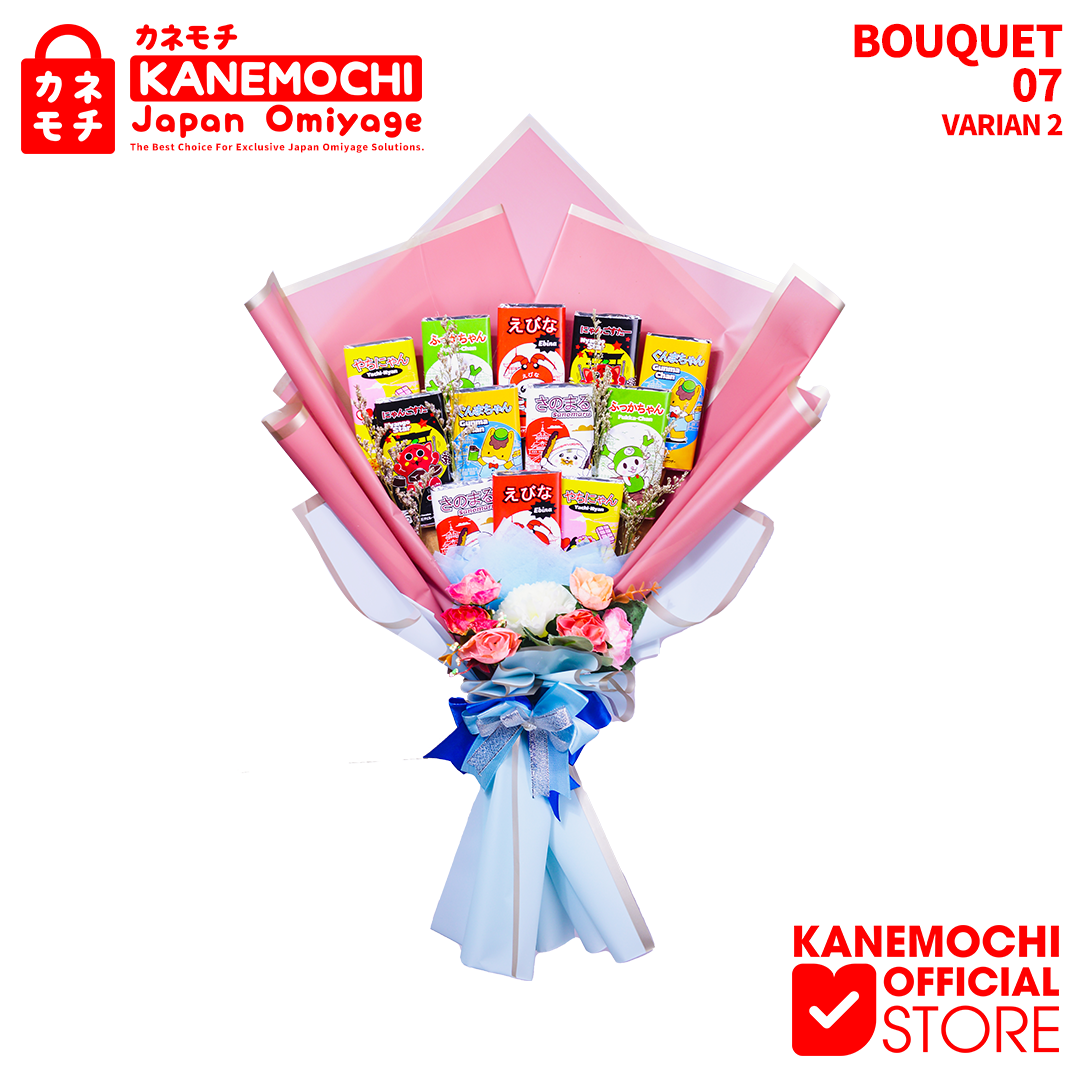 KANEMOCHI BOUQUET COKLAT -  OLEH OLEH JEPANG - SOU... - Gambar 3