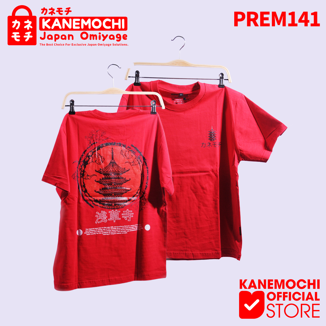 KANEMOCHI T-SHIRT / KAOS PREMIUM MOTIF ASAKUSA TEM... - Gambar 3