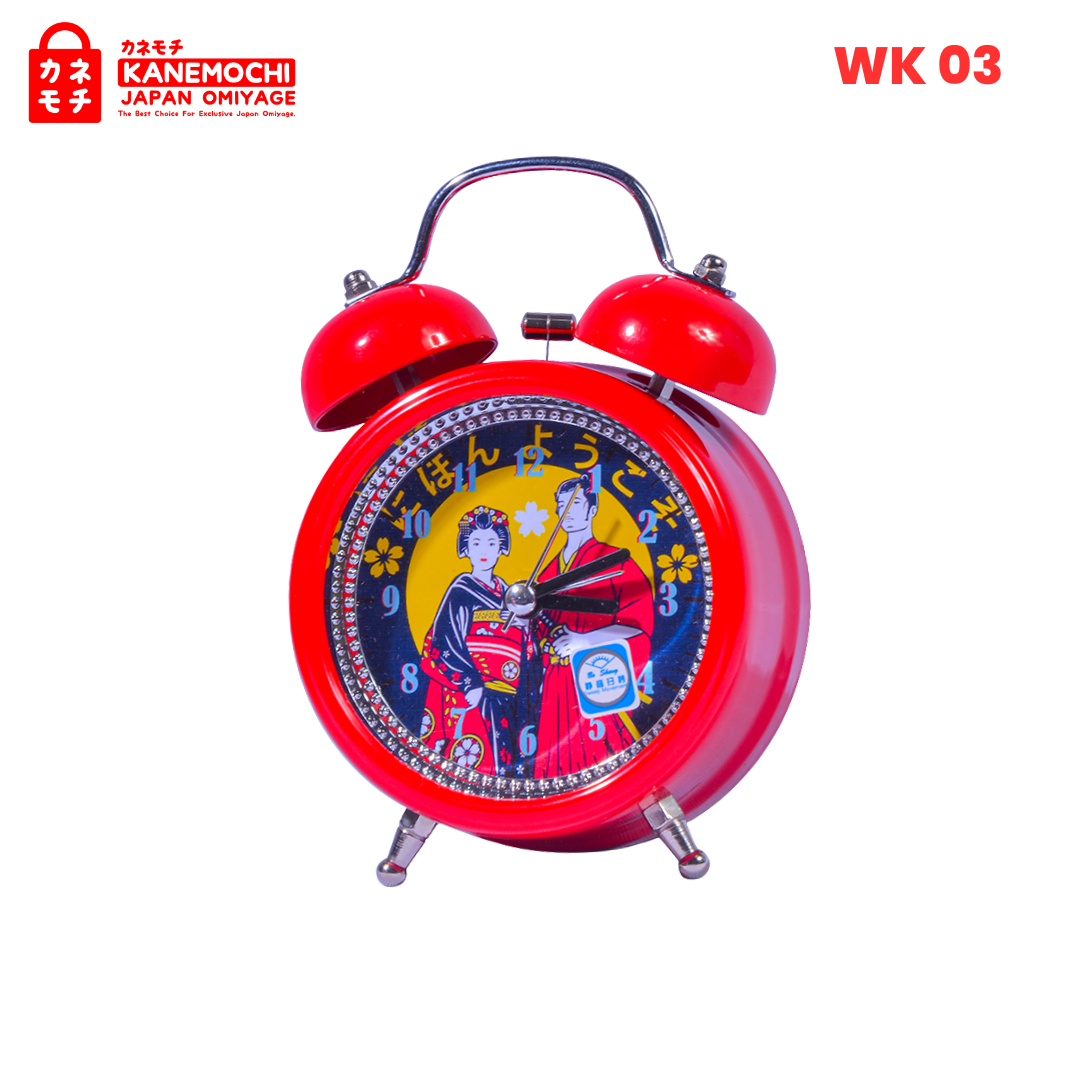Japanese Heritage Alarm Clock | Jam Weker Motif Je... - Gambar 3