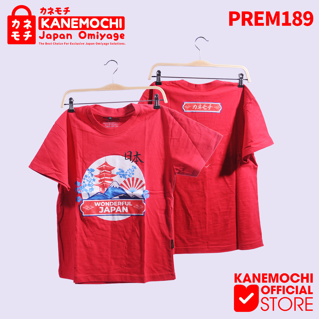 KANEMOCHI T-SHIRT / KAOS PREMIUM MOTIF WONDERFUL J...