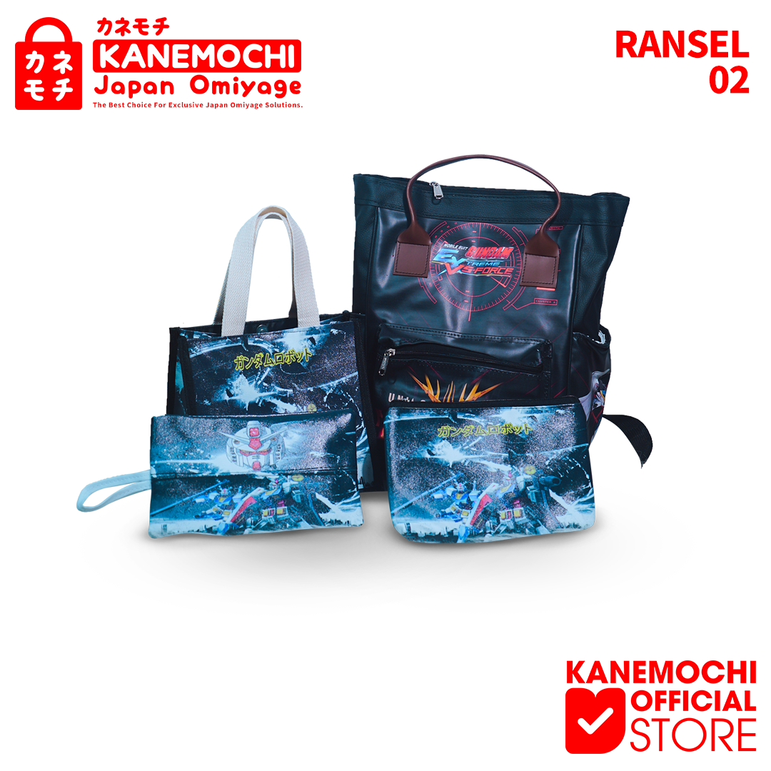 KANEMOCHI BAG / TAS RANSEL TAS SEKOLAH ANAK MOTIF... - Gambar 2