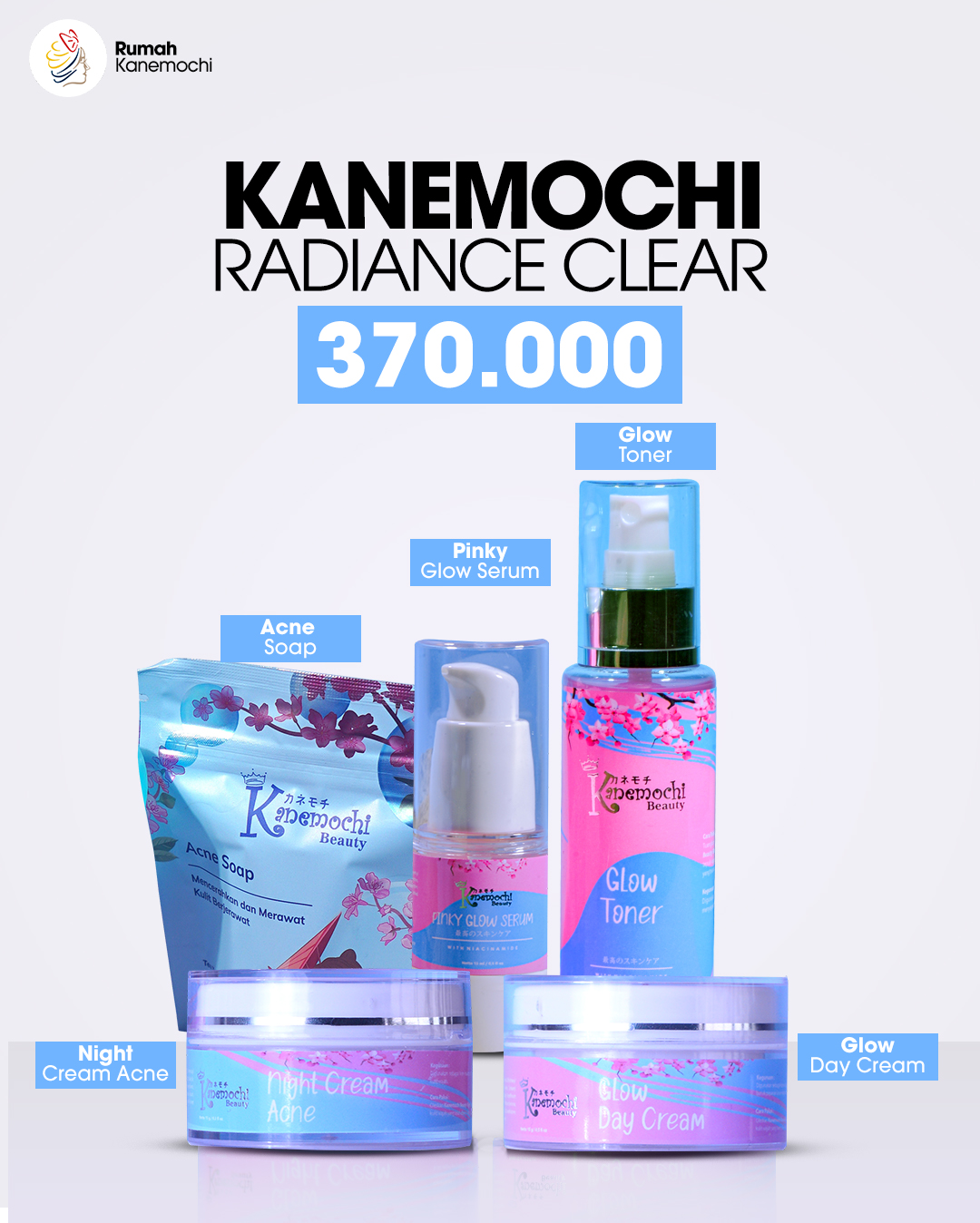 KANEMOCHI CARE BLUE MAGIC GLOW SOAP ACNE - RADIANC...