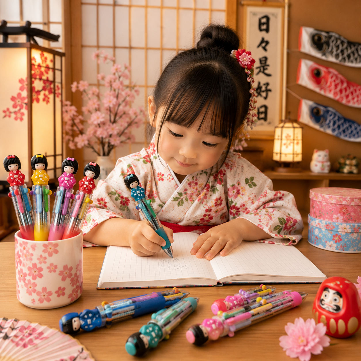 Tokyo Signature Pen | Pulpen Geisha dan Doraemon |...
