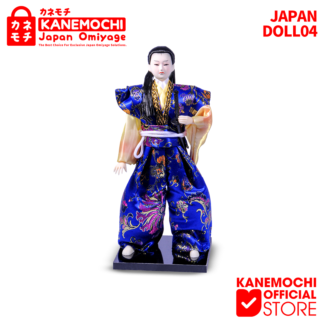 KANEMOCHI JAPAN KENSHIN SAMURAI DOLL (30CM) - Souv... - Gambar 5