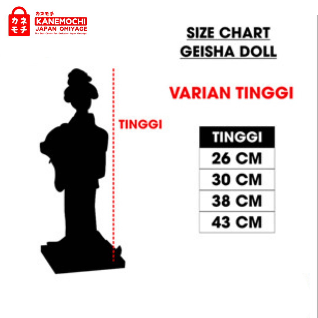 Kyoto Geisha Heritage Masterpiece Size 30 CM | Pat... - Gambar 6