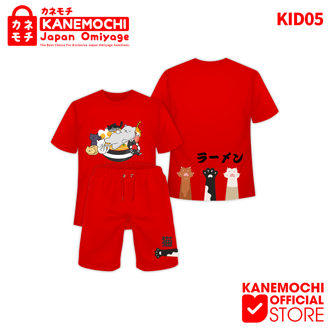 KANEMOCHI KIDS T-SHIRT -KANEMOCHI KAOS ANAK MOTIF... - Gambar 2
