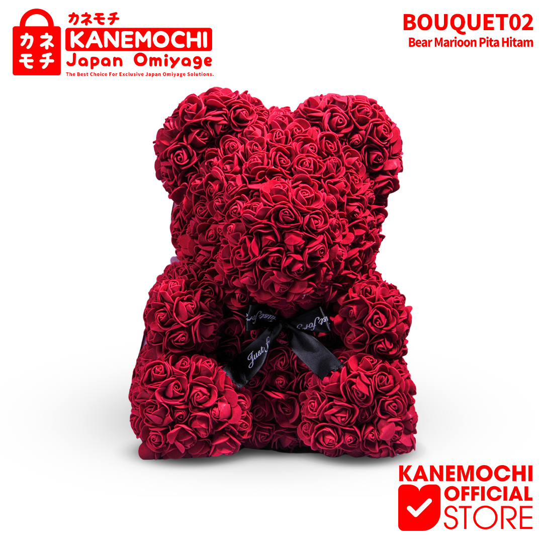 KANEMOCHI TEDDY BEAR ROSE BOUQUET - KANEMOCHI TEDD...