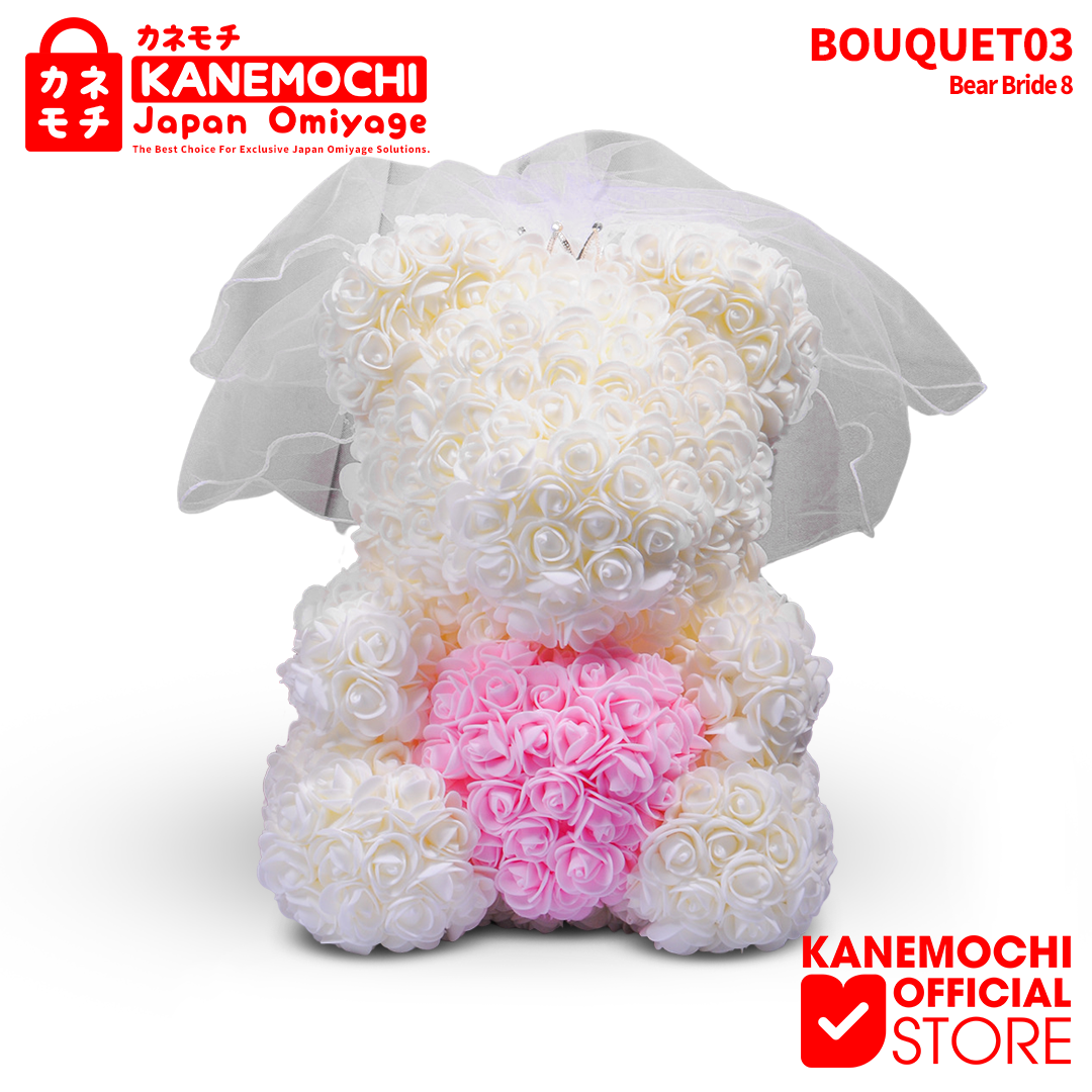 KANEMOCHI TEDDY BEAR ROSE BOUQUET - KANEMOCHI TEDD... - Gambar 8