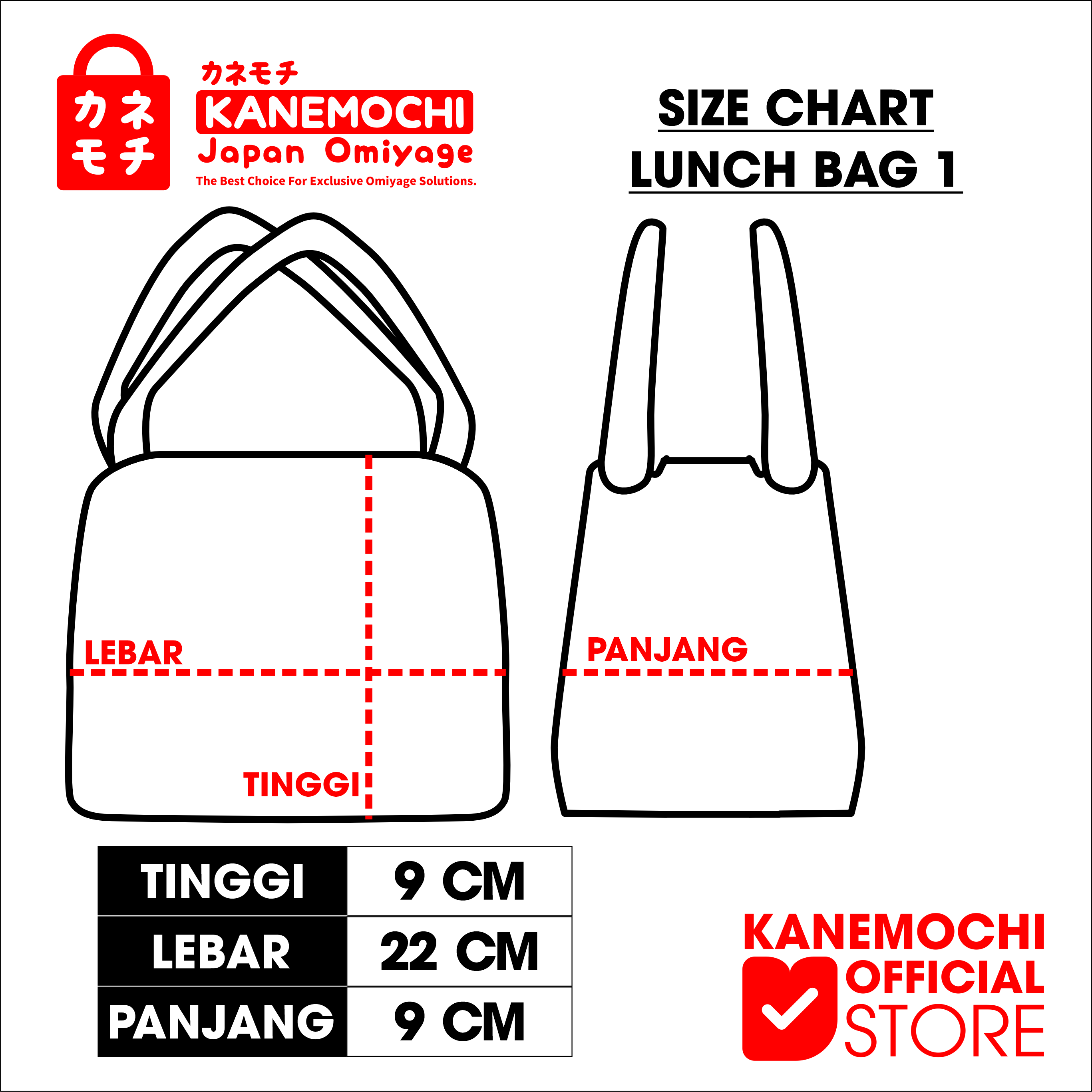 Kanemochi Fashion - LUNCH BOX. Tas bekal anak - SO... - Gambar 8