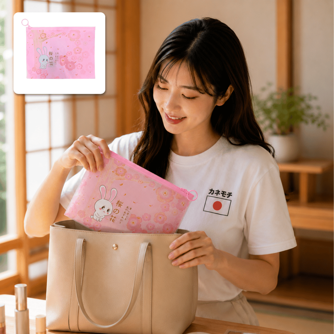 Kyoto Signature Organizer | Tas Pouch Tahan Air Je... - Gambar 6