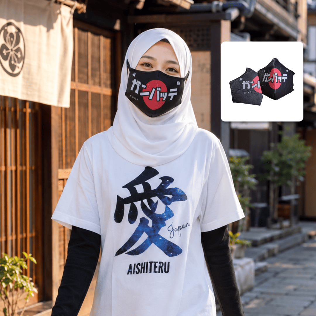 Japanese Lifestyle Face Mask | Masker  Motif Jepan... - Gambar 15