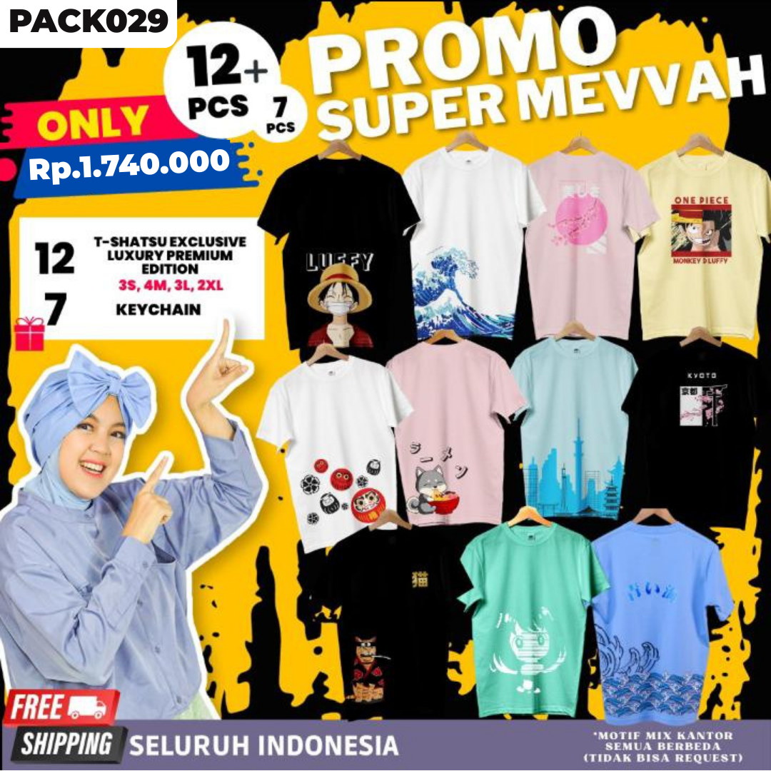 PROMO SUPER MEVVAH - 12+7 PCS - KANEMOCHI JAPAN OM...