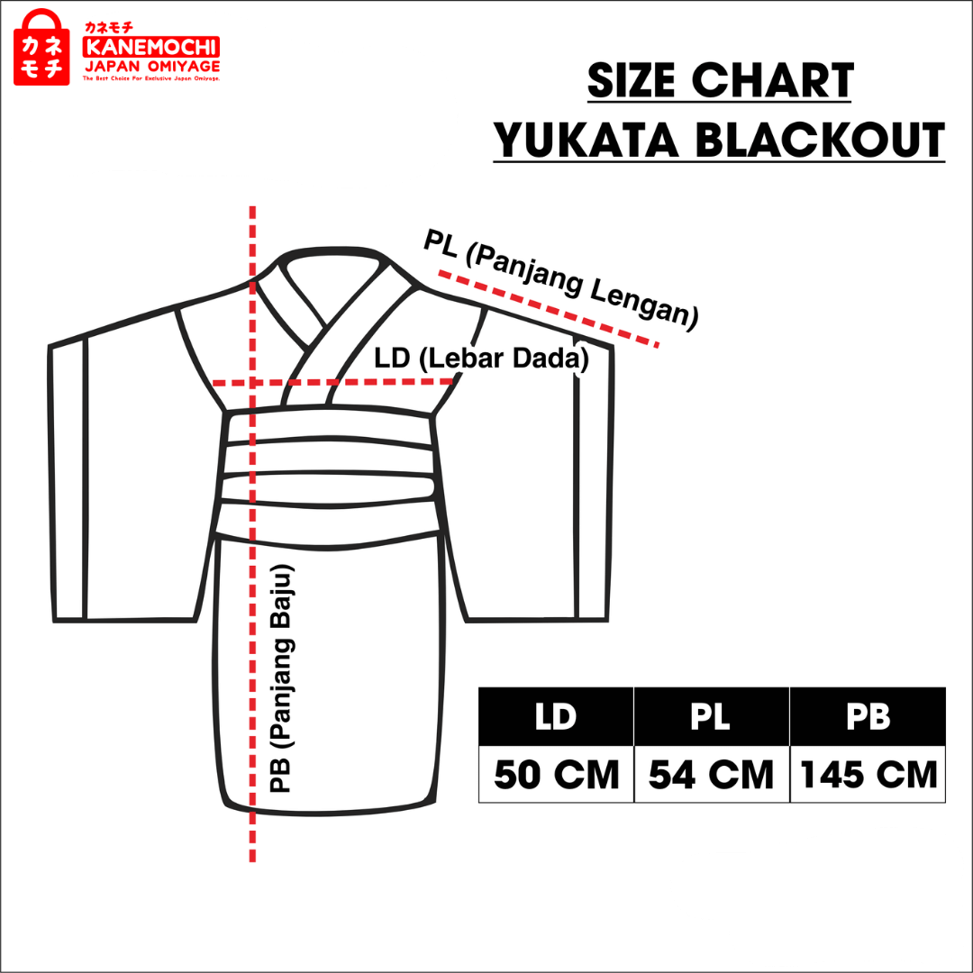 KANEMOCHI YUKATA WANITA PREMIUM - YUKATA BAJU TRAD... - Gambar 3