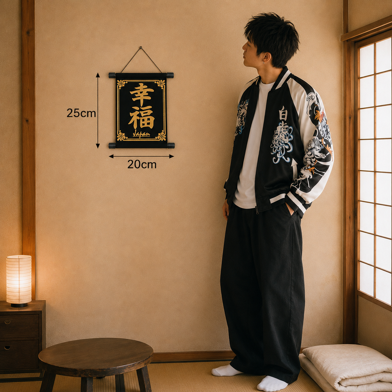 Premium Japanese Wall Art Collection KOUFUKU GOLD... - Gambar 2