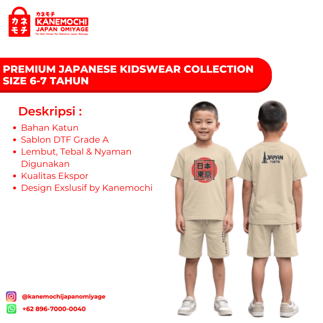 Premium Japanese Kidswear Collection Size 6-7 Tahu... - Gambar 10