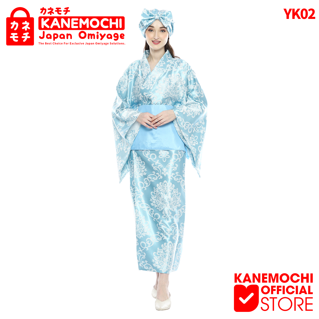 KANEMOCHI YUKATA WANITA BLACKOUT - YUKATA BAJU TRA...